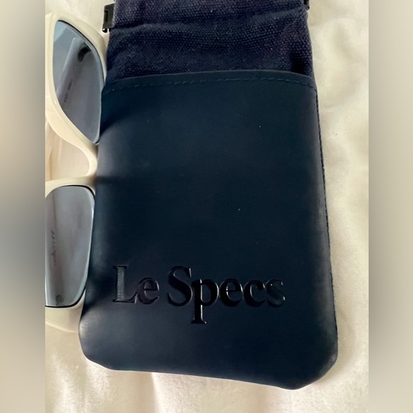 Le specs I feel love white cat eye - Picture 4 of 6